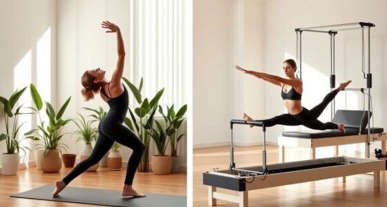 comparing yoga and pilates