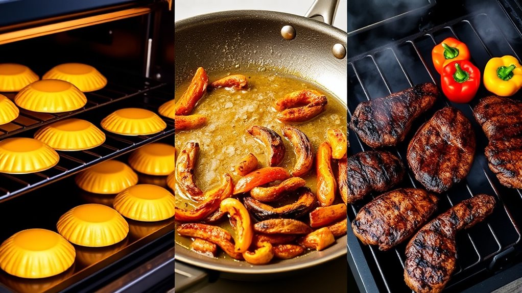 cooking techniques comparison