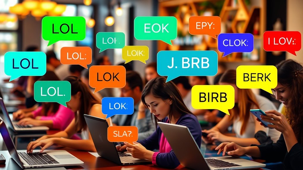 evolution of online abbreviations