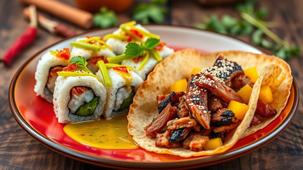 global culinary innovative fusion