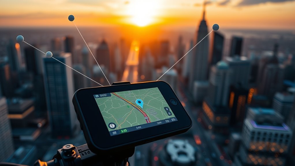 gps technology determines location