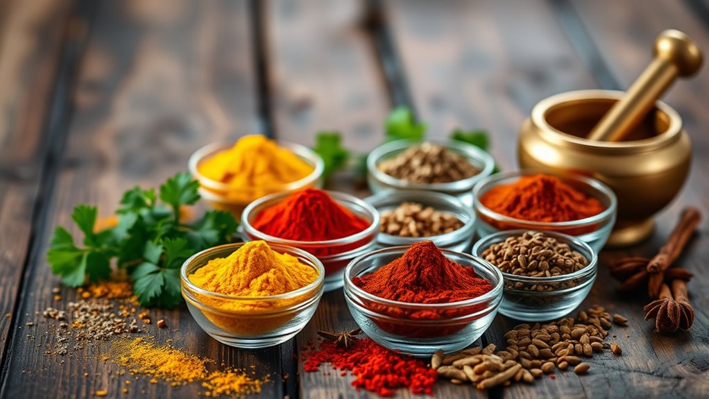 indian spices create vibrant flavors