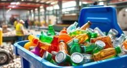 recycling process after collection