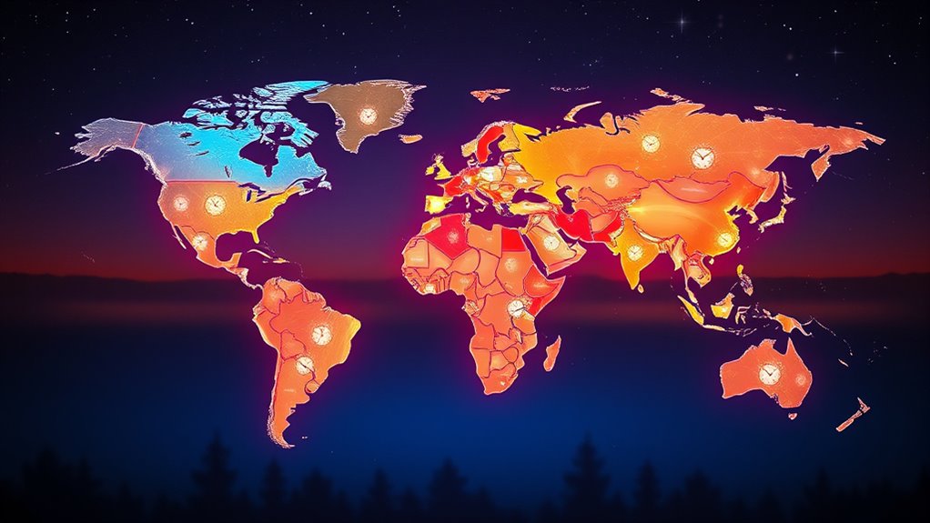 understanding global time differences