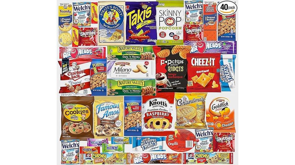 40 snack pack assortment