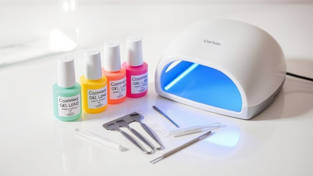 beginner friendly gel nail kit