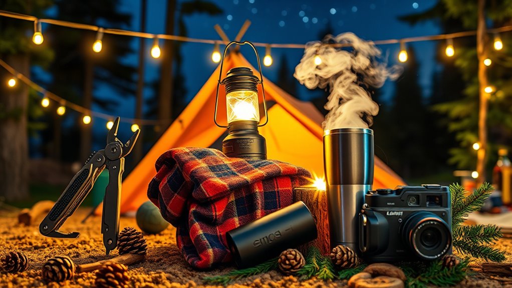 camping christmas birthday gifts