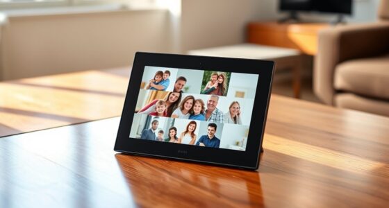 email enabled digital photo frames