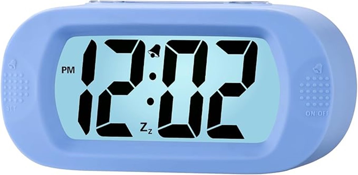 kids lcd alarm clock