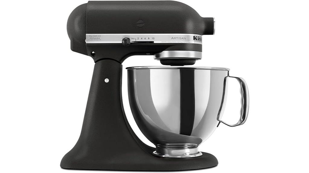 kitchenaid artisan tilt head mixer