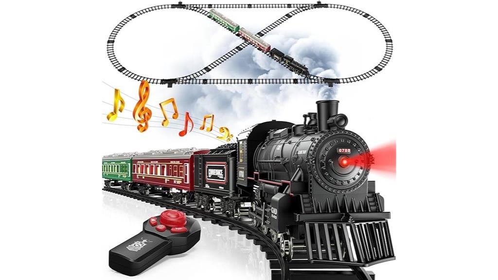 remote controlled train set