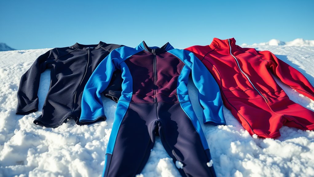 top ski thermal wear