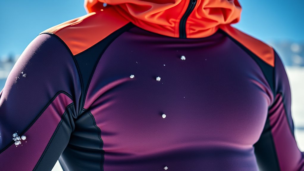 warm breathable flexible layers