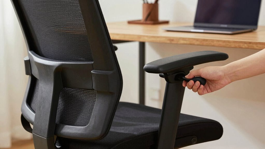 adjust chair height for support