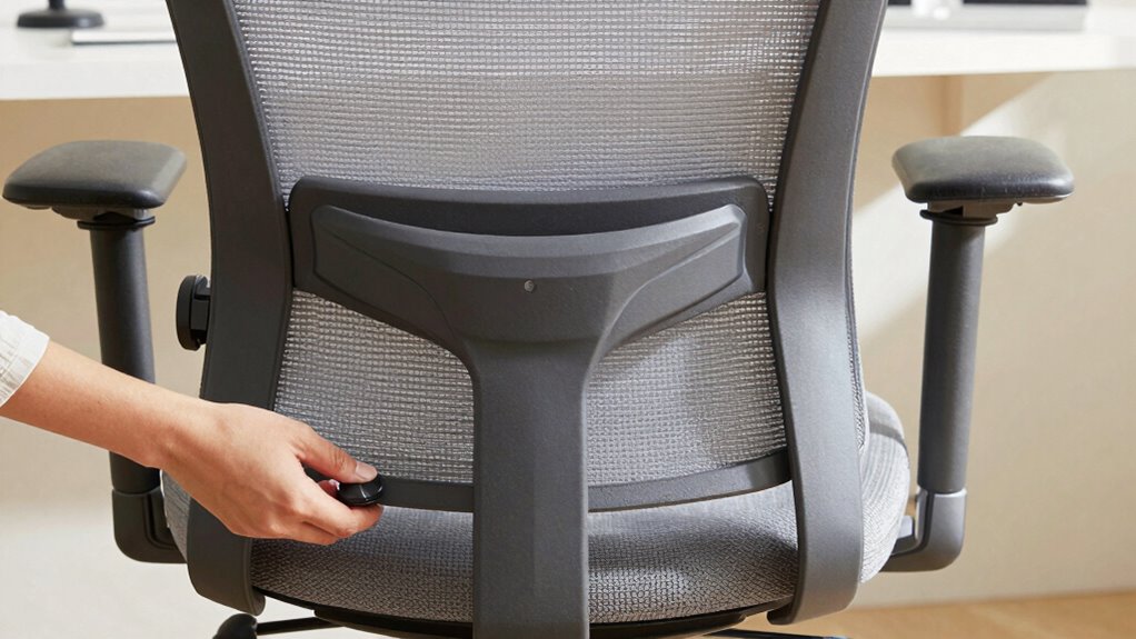 adjust lumbar support properly