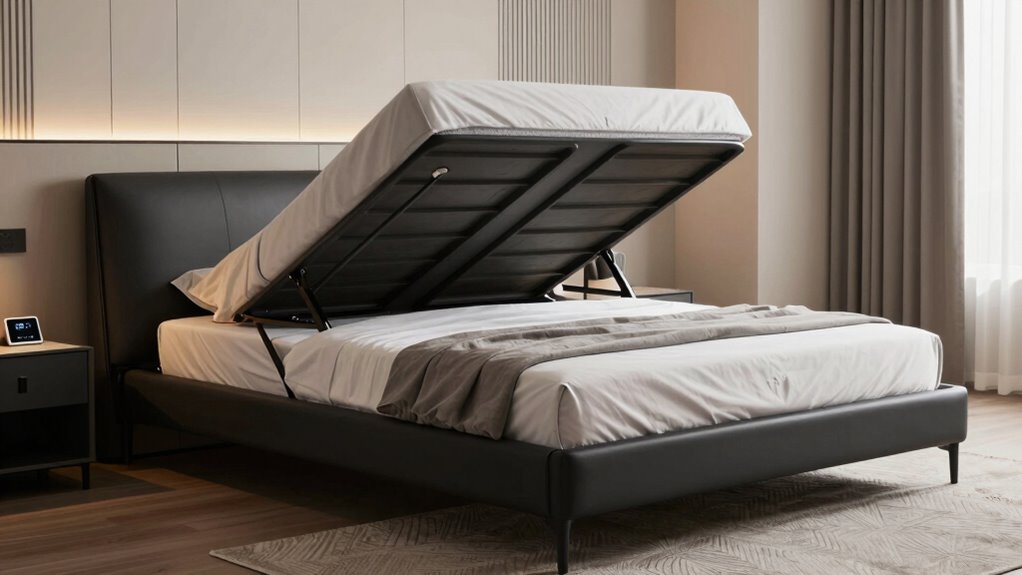adjustable bed frame features