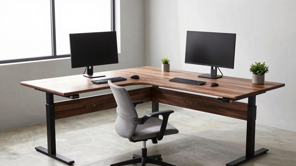 adjustable stable organized workspace