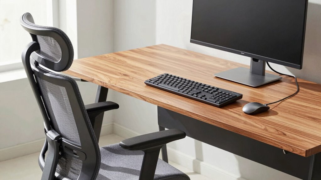 align monitor and keyboard