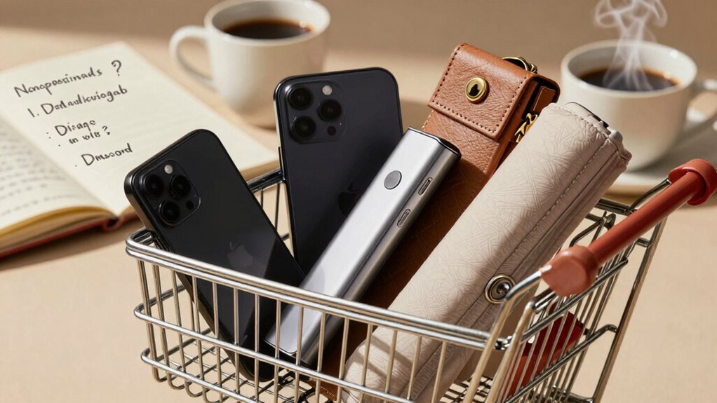 assess needs before impulse buying