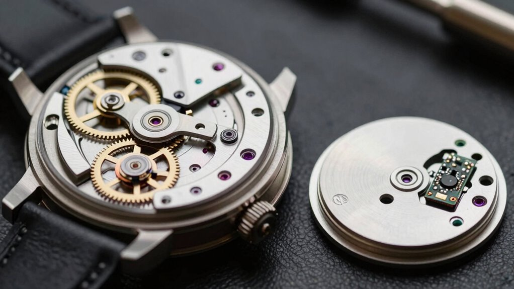 automatic vs quartz repair complexity