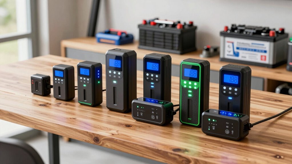 battery charger selection criteria