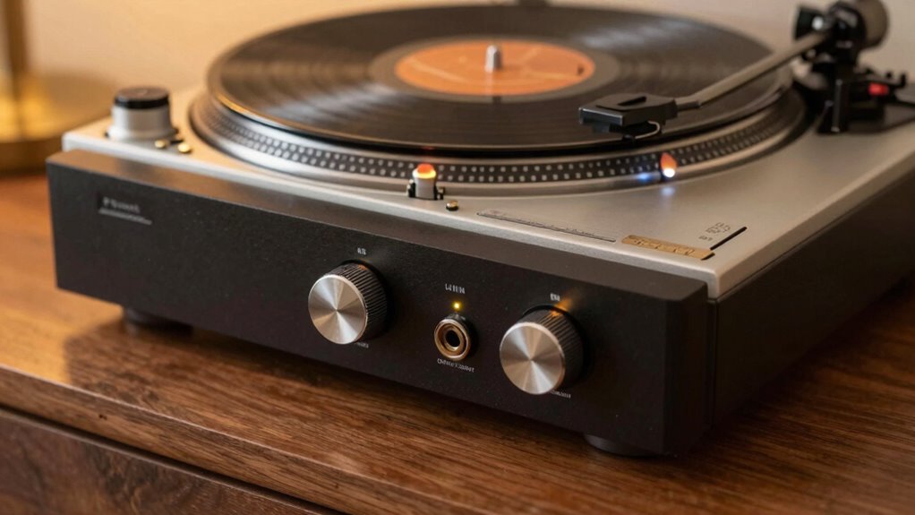 boosts and clarifies audio