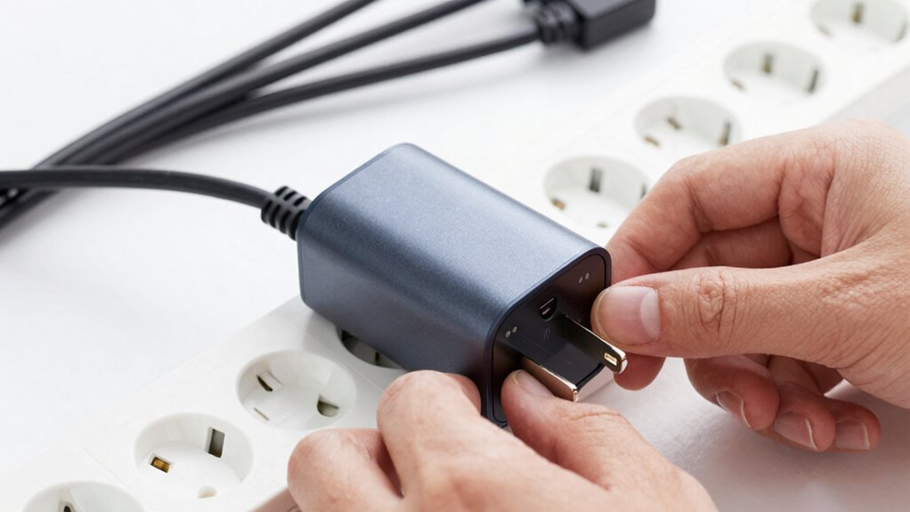 check grounding and surge protection