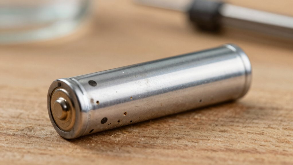 chemical reactions degrade battery capacity