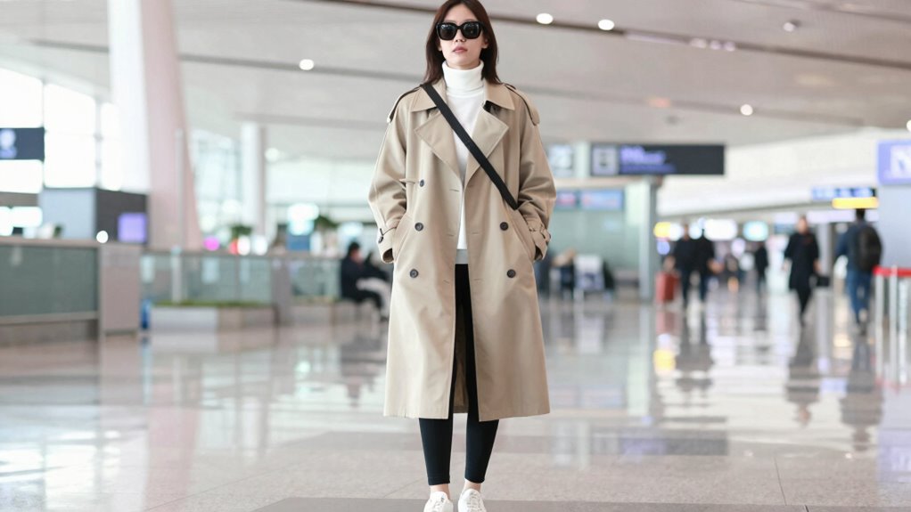 chic comfortable travel outfits