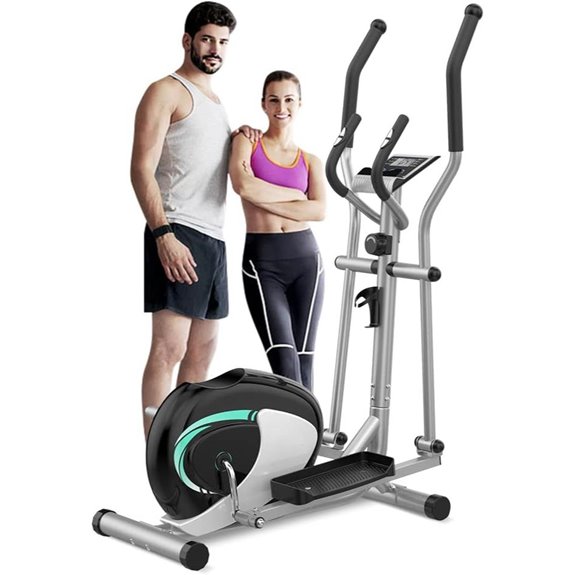 elliptical with lcd display