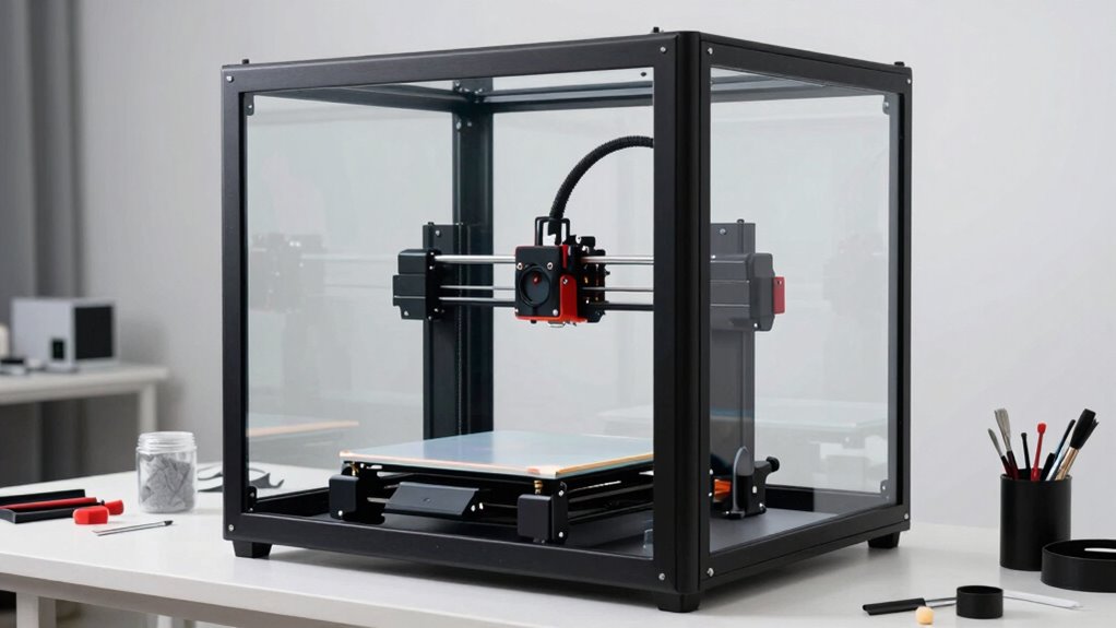 enclosure size safety features