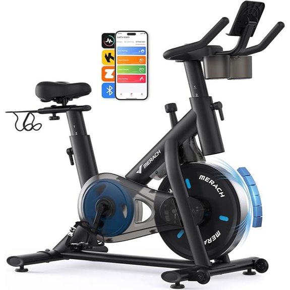 exercise bike with app
