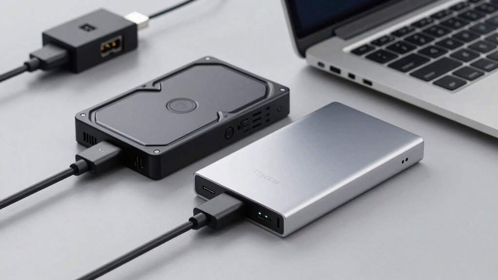external drive compatibility options