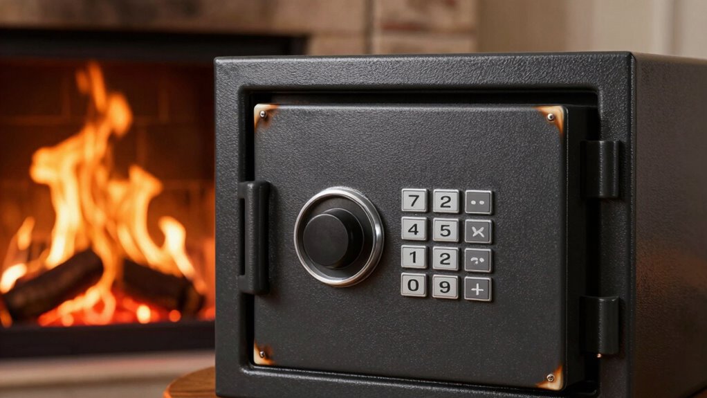 fire resistant safe insulation layers