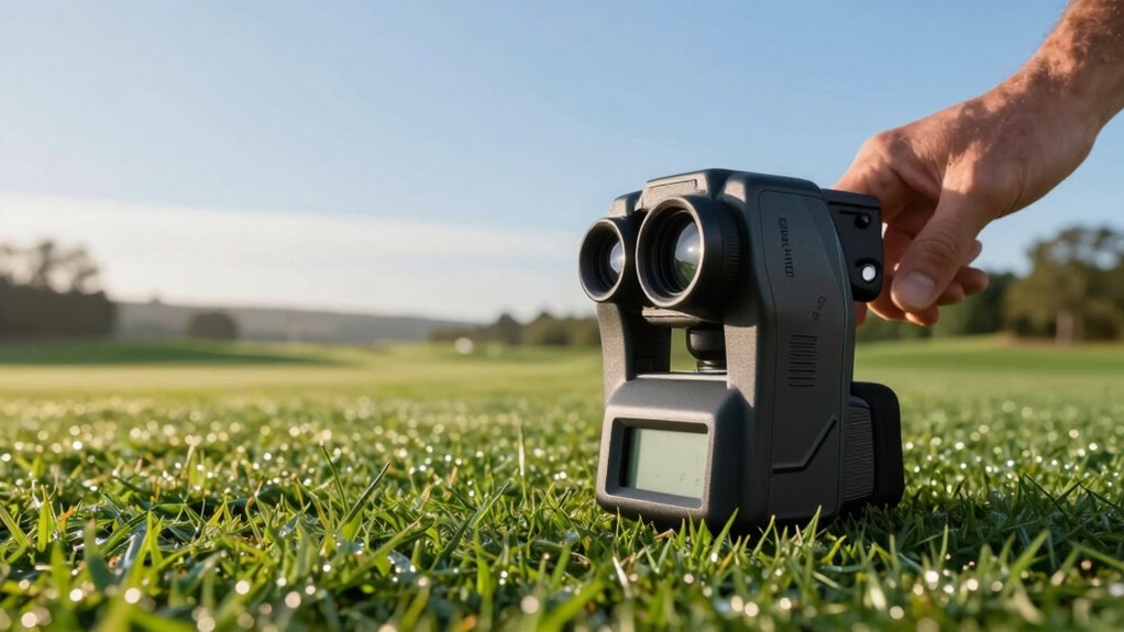 golf rangefinder features prioritized