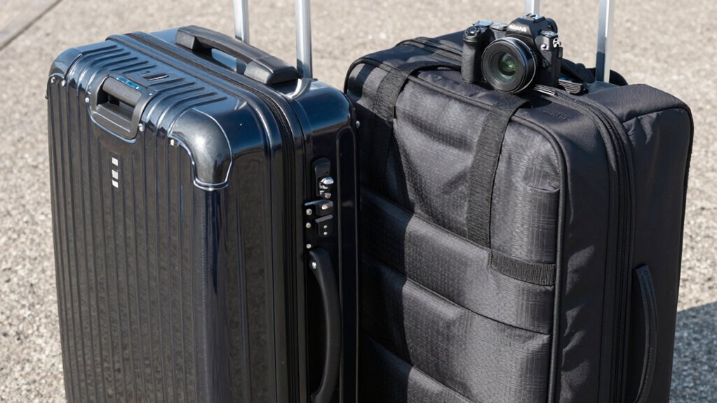 hard shell luggage offers superior impact resistance