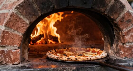 high temperature pizza baking