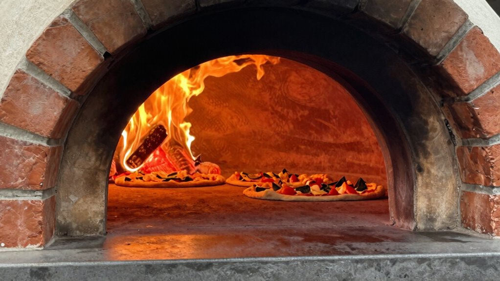 high temperature pizza ovens
