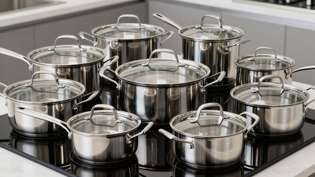 induction compatible durable cookware