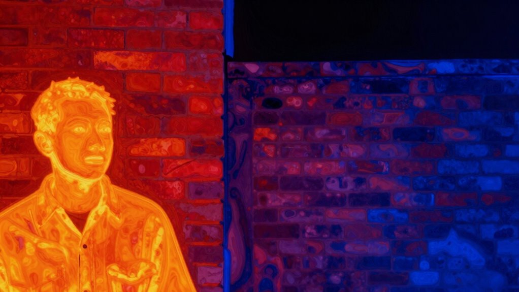 infrared detection of heat