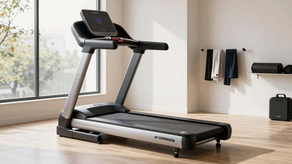 key folding treadmill features