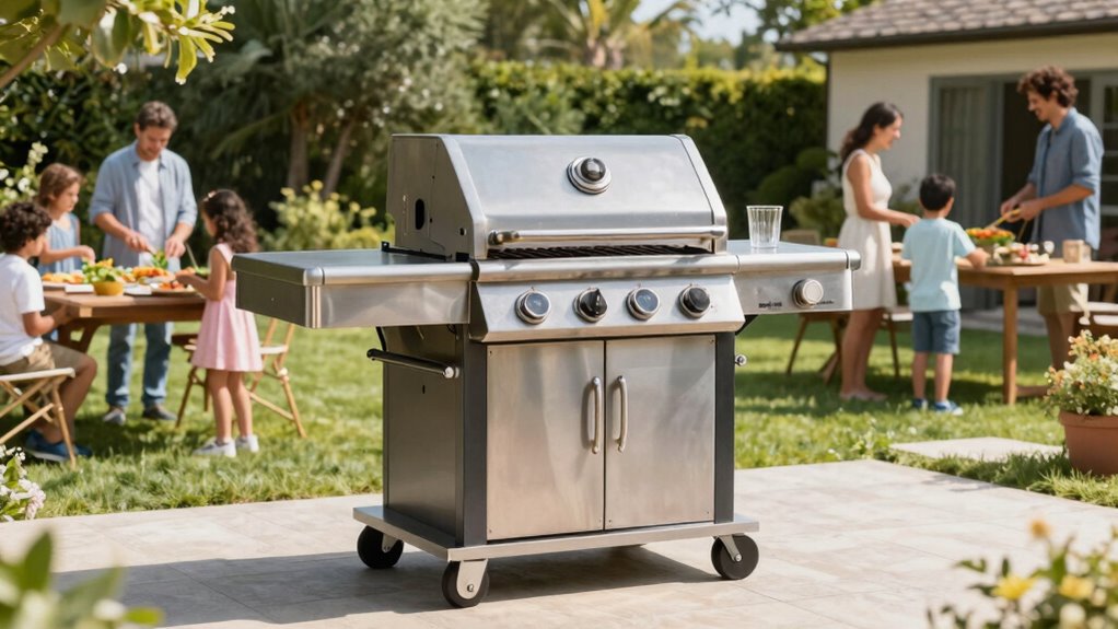 large family grilling considerations