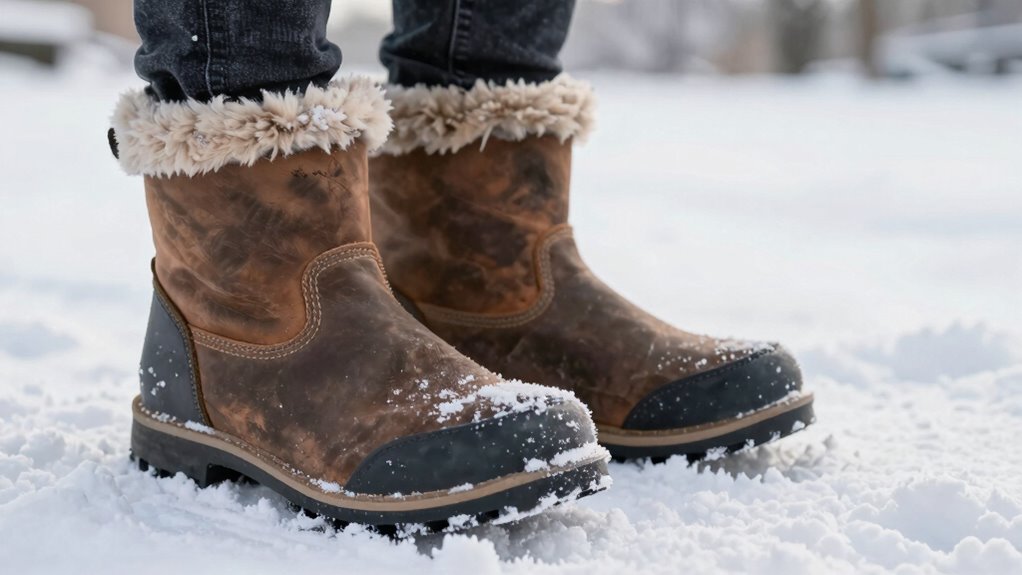 layered socks and waterproofing