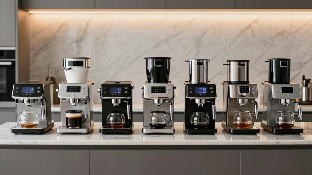 luxury coffee brewing options