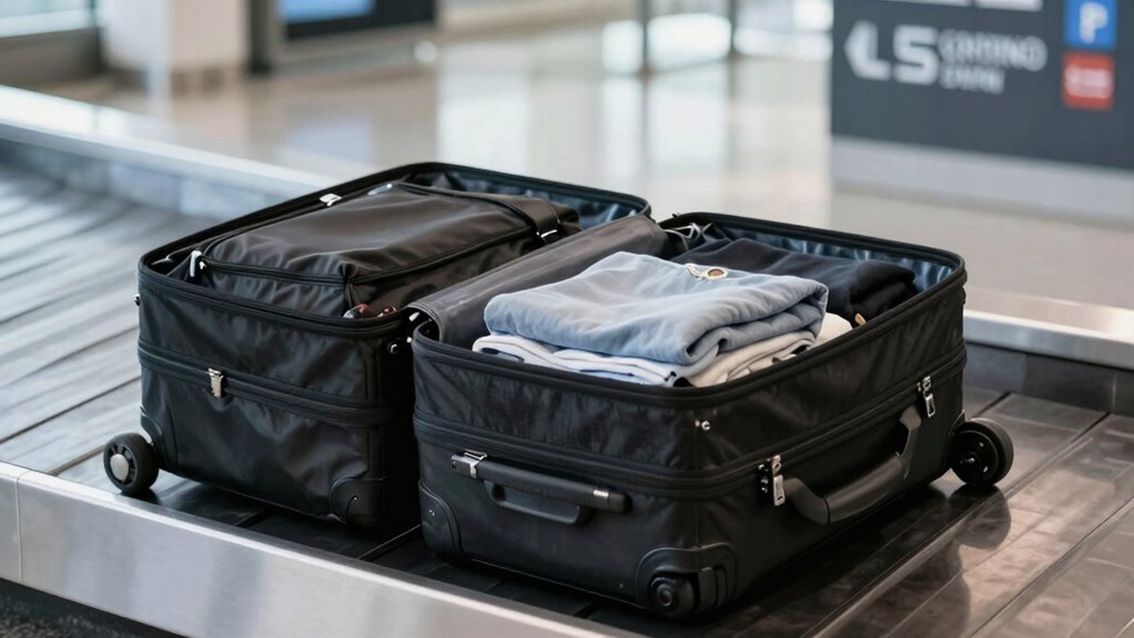 manage slight oversize carry on