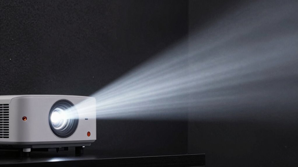 match projector brightness accordingly