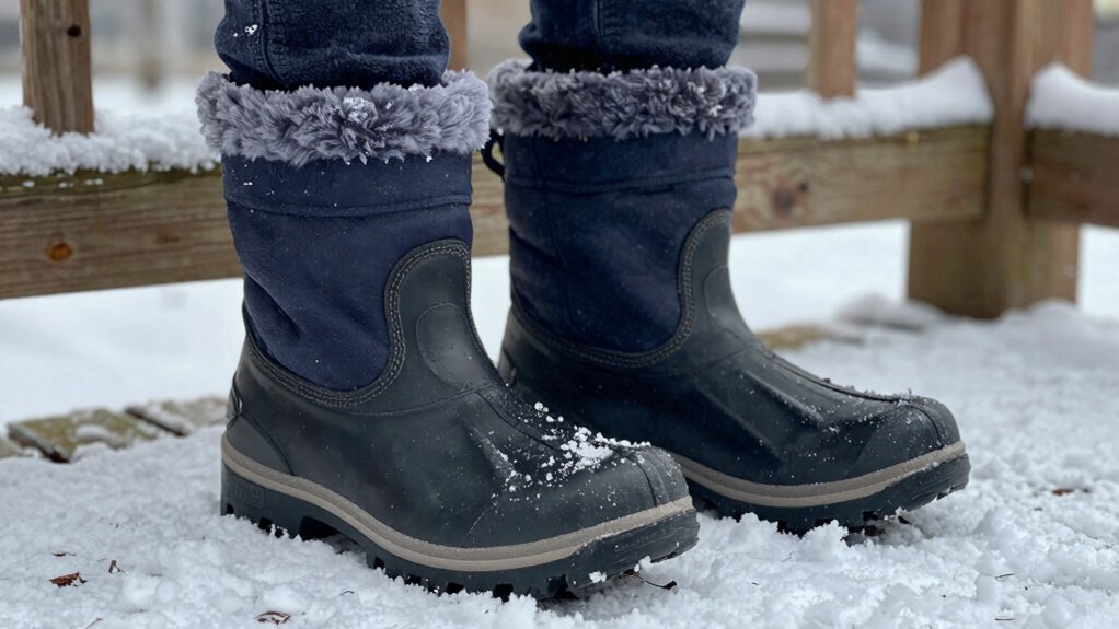 measuring winter boot insulation