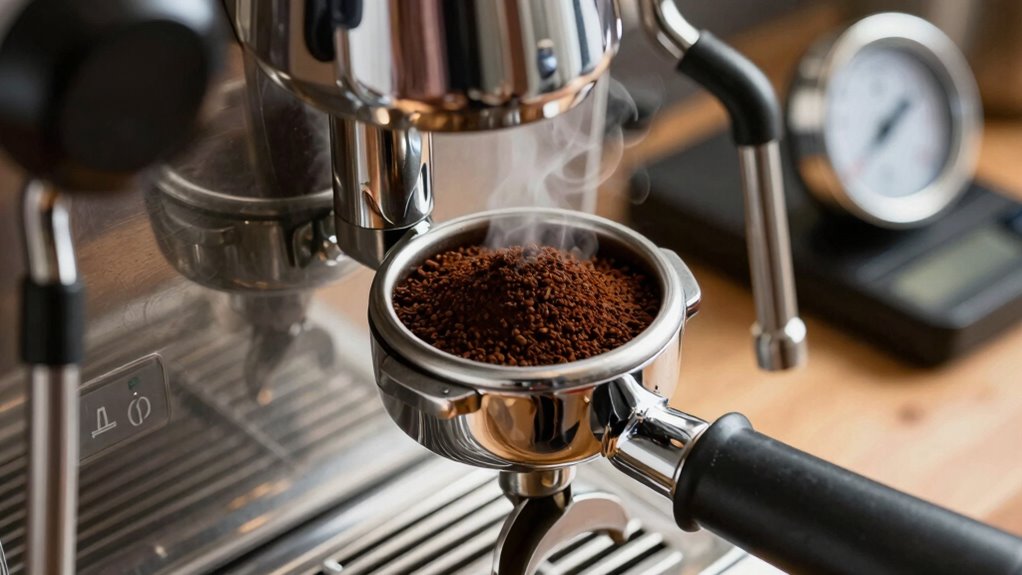 optimal espresso extraction control