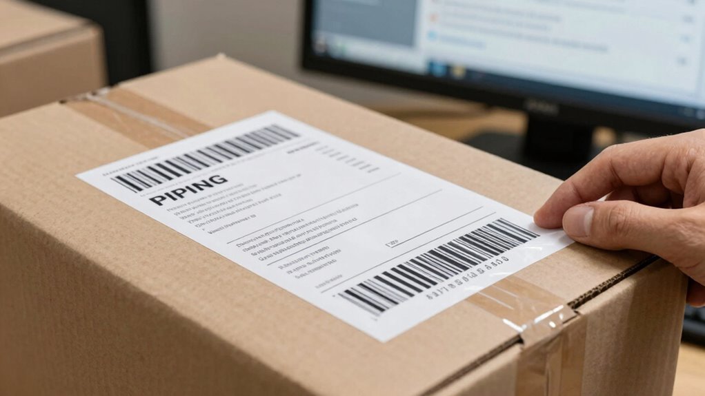 optimal shipping label dimensions