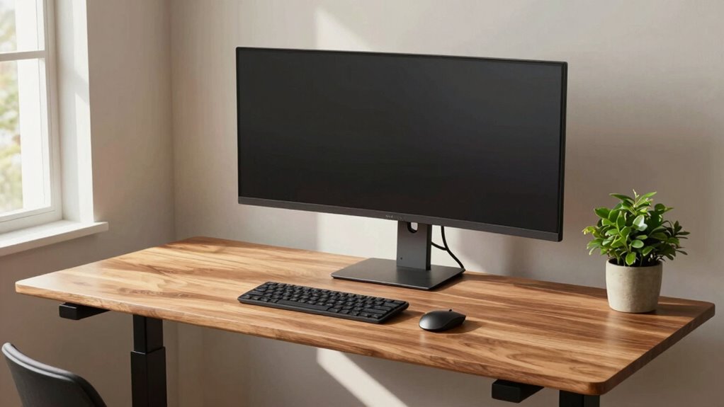 optimal standing desk height